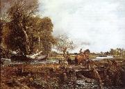 John Constable The jumping horse painting